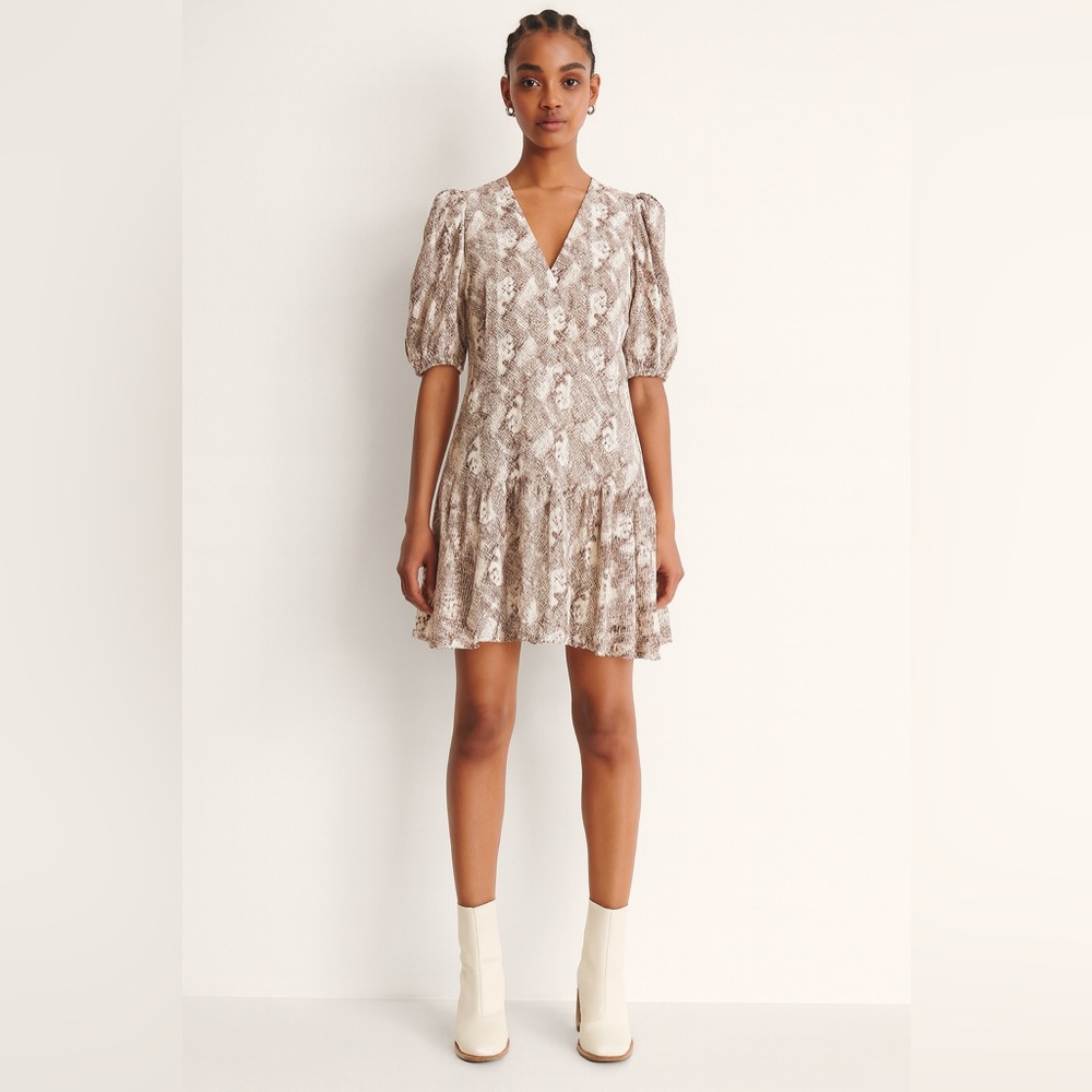 Sugar Lips Snake-print Dress XS EUC